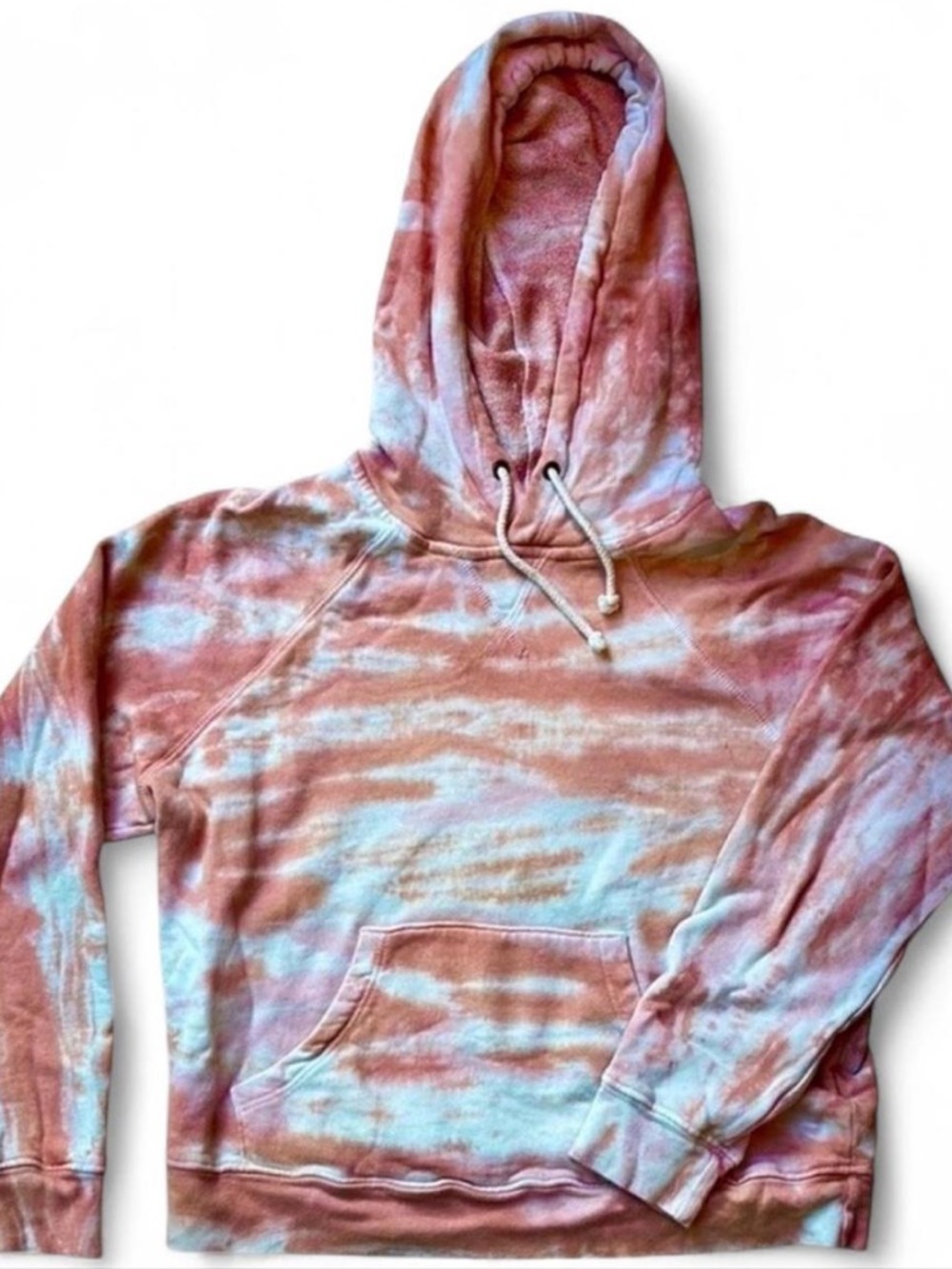 MOTHER The Square Hoodie in Sugar Plum Fairy Sz XS